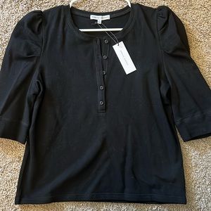 Rebecca minkoff 3/4 sleeve shirt